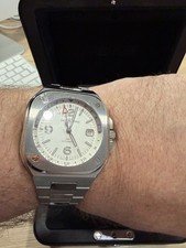 Bell & Ross BR05 GMT silver