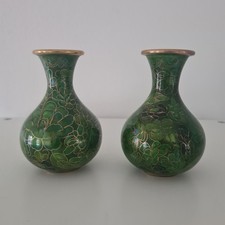 Pair of Chinese Cloisonné