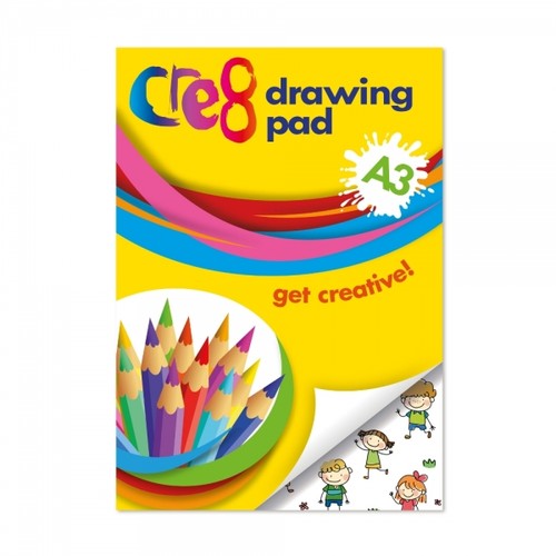 Kids drawing pad large - a3,