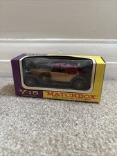 Unopened Matchbox Y-15 1930 Packard Victoria -Lesney - Boxed