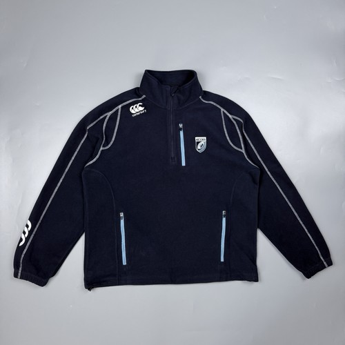 Cardiff blues rugby fleece - fleece, 1/4