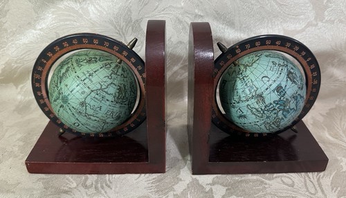 Pair wooden old - pair, of