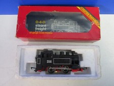 working HORNBY 256 STEAM FREIGHT TRAIN black 0-4-0 LOCO OO GAUGE