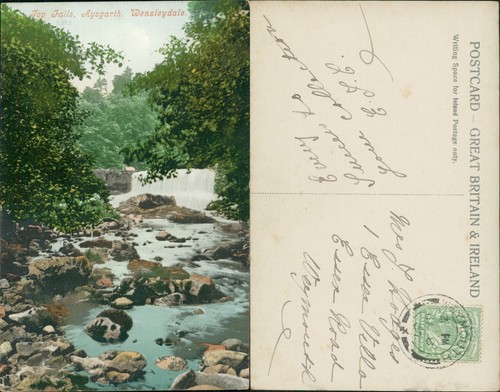 Wensleydale aysgarth top falls - top,