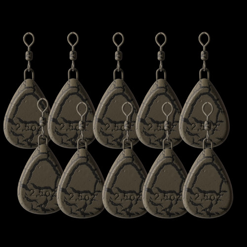Carp fishing leads - 10,