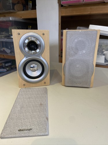 Sharp bookshelf speakers 40w - ,