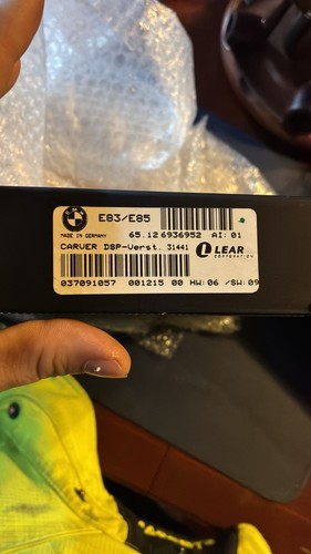 Bmw amplifier e85 2003 - bmw,