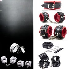 Leather neck collar - pu,