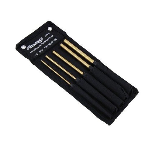 Neilsen pin punch sets - neilsen, brass