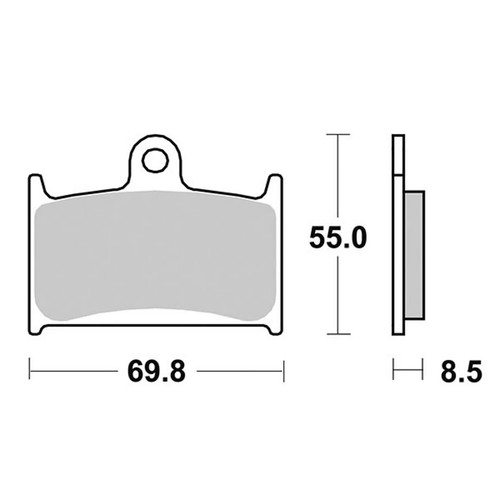 Pair sbs 624 sintered - sbs,