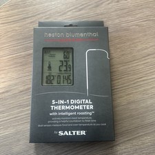 Salter Heston Blumenthal 5 in 1 Digital Meat Thermometer *NEW*