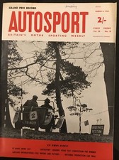 Autosport Magazine 6 March 1964 Le Mans 24h Entry List Racing Panhards Trials