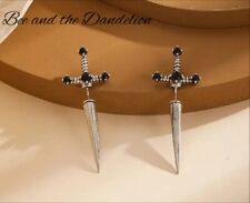 Medieval Sword Earring ~ Unisex Gothic Jewellery