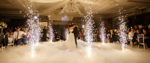 Dry ice machine walking - walking, on