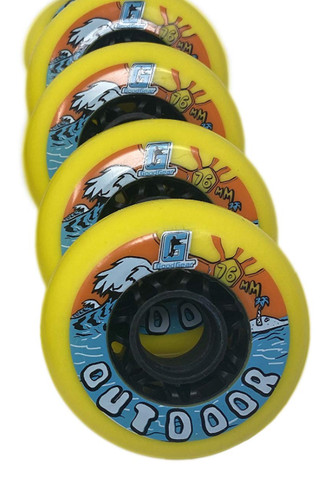 Outdoor hockey wheels 76mm - hockey,