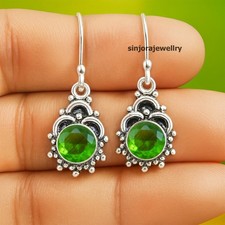 Peridot Gemstone 925 sterling
