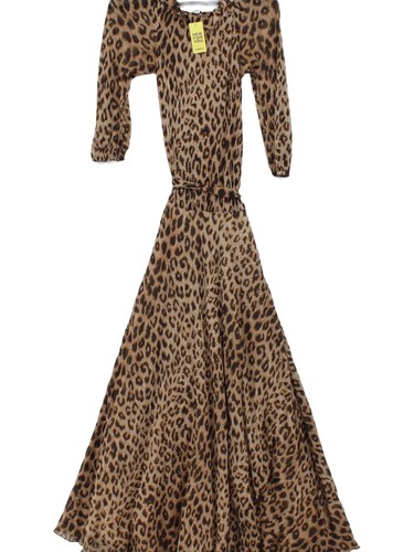 Moschino maxi dress brown - dress,