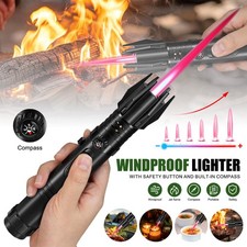 Lightsaber Jet Adjustable Flame Lighter, cooking, Windproof Refillable Gas XMAS