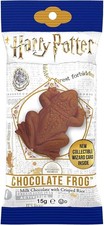 Harry Potter, Warner Brothers Milk Chocolate Frog With Collectible Wizard Tradi