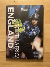 Official England Cricket Match Day Programme, England and South Africa 2025