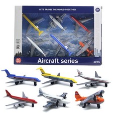 6 Pack Toy Airplanes Diecast