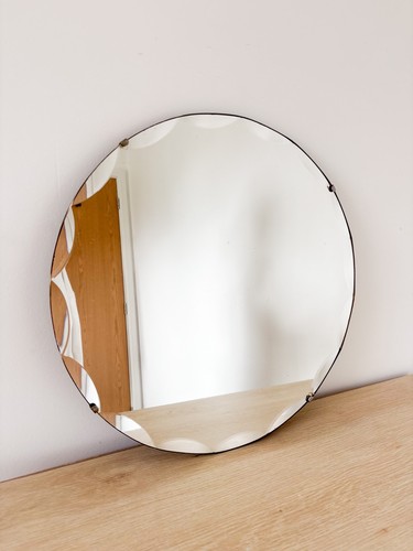 Art deco 1930s round wall - art,