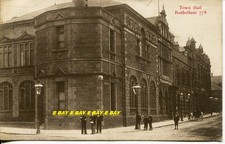 Town Hall Rotherham.  Posted 1904.                          B9010