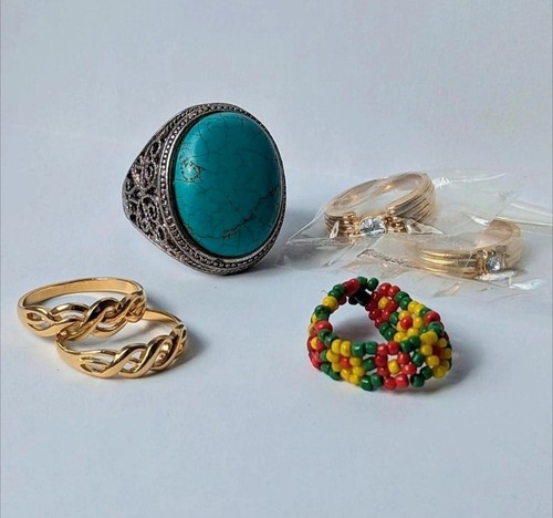 Rings bundle vintage new 6 - bundle,