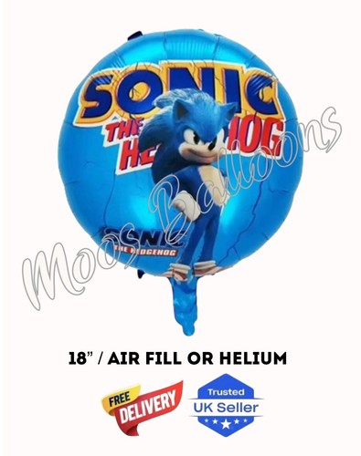 Sonic foil balloon - sonic, 18”