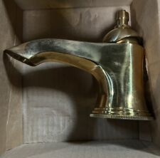 Samuel Heath V609-AUS-NL Single Handle Bathroom Faucet - Unlaquered Brass
