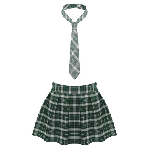 Women plaid pleated - uk,