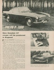 1960 Volvo P-1800 Coupe -