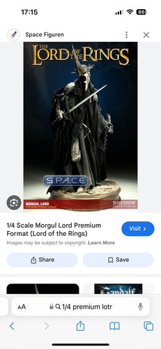 Sideshow premium format - sideshow, lord
