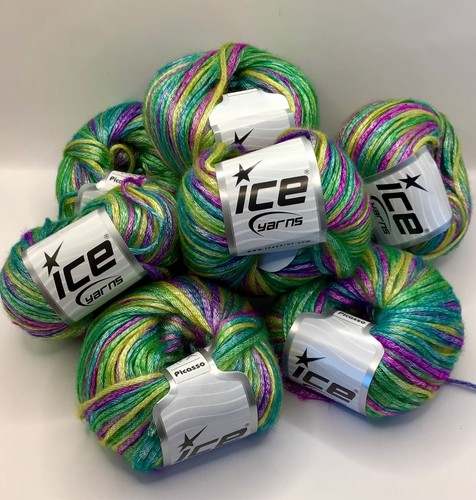 Ice yarns picasso - ice,