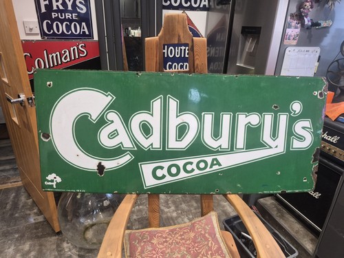 Original cadbury cocoa enamel - cadbury,
