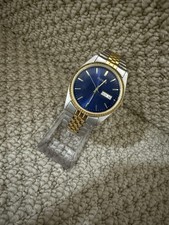 Pulsar Quartz Watch Blue Dial