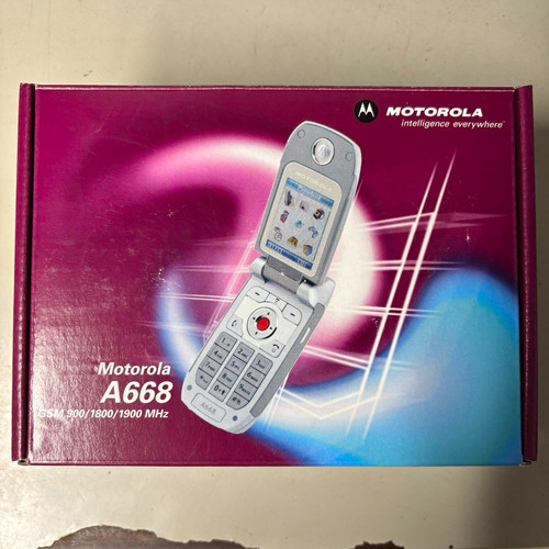 Motorola a668 unlocked flip - motorola,