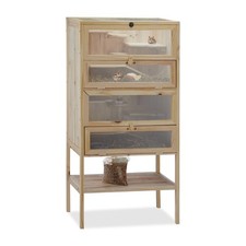 Hamster Cage Wooden Rodent