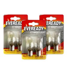 6 x EVEREADY E14 SPARE NIGHT
