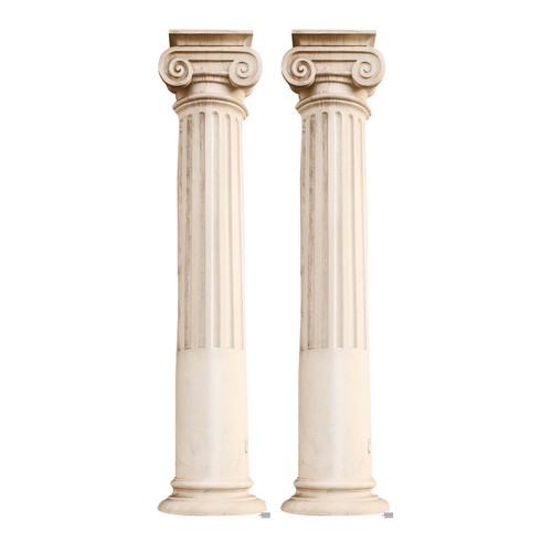 Pair roman pillars - of,