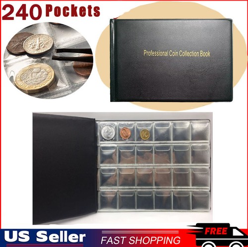 Coin storage book - coin,