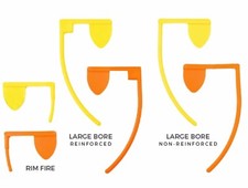 Gun Rifle Safety Flag Breech Flag Empty Chamber Indicator .17 Rimfire to 12gauge