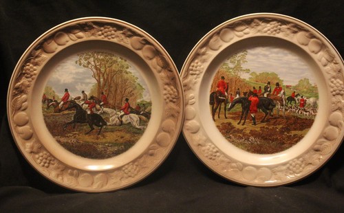 Royal worcester palissy plates - worcester,
