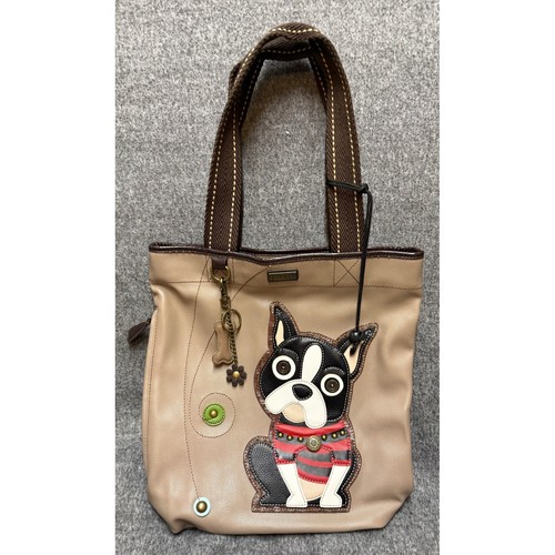 Chala boston terrier - terrier, tote