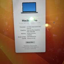 Apple MacBook Pro 2017