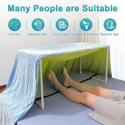 Bed blanket lifter foot - lifter, cradle