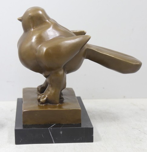 Bronze bird botero style - bronze, "bird"