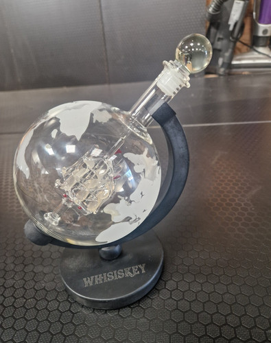 Ship bottle world map - world,