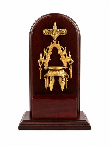Buddhist hanging bell ornament - buddhist,