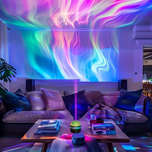 Rotating led galaxy starry - led,